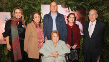 María Isabel Giraldo, Beatriz Santacoloma, Santiago Giraldo, María Cristina Garzón, Celia Echeverry y Jahír Giraldo.