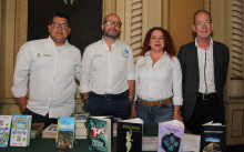 Moisses F., Juan Carlos Acevedo, Damaris Libreros y Jaime Vandedenden.