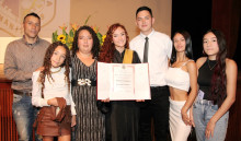 Rubén Darío Granada, Linda Brilani Granada, Miriam Puerta, Sara Elizabeth Granada, Carlos Mario Martínez, Nicol González y Valeria Granada.