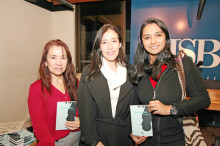 Martha Cecilia Giraldo, Daniel Soto y Eliana Jimena García.