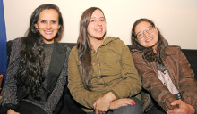 Paula Andrea Henao, Vanessa Jiménez y Laura Trujillo.