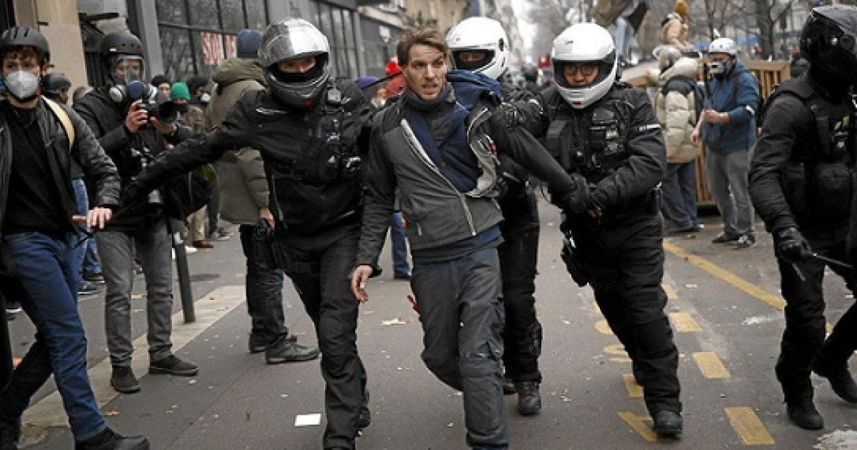 Protestas en Francia