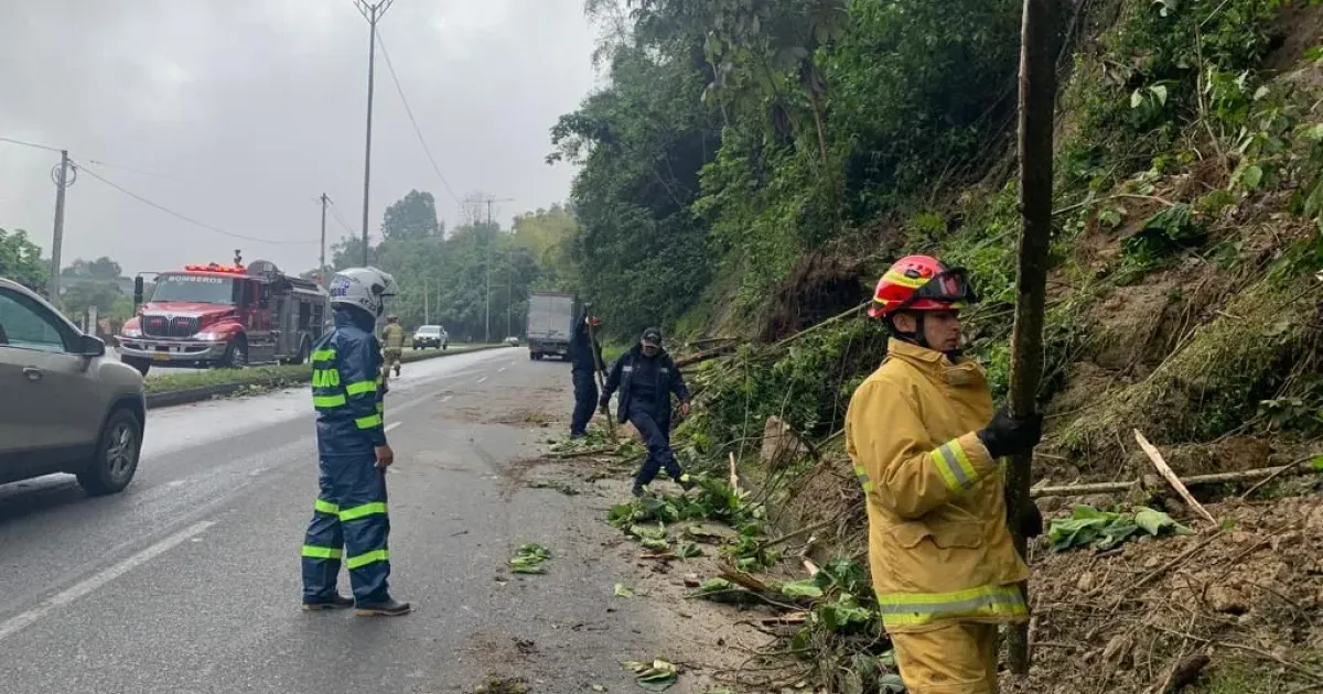 Paso Restringido A Un Carril En La Vía Panamericana Por Desprendimiento ...